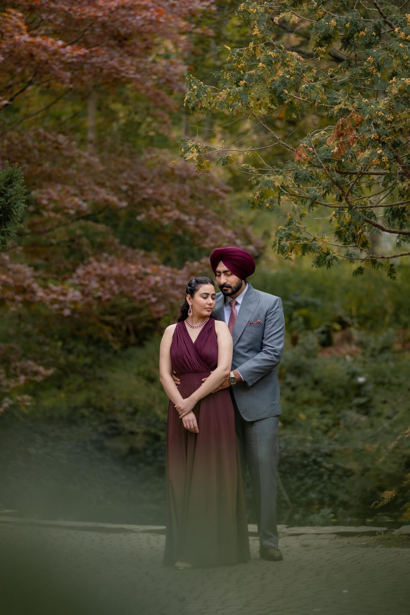 Sikh wedding couple eshoot photos